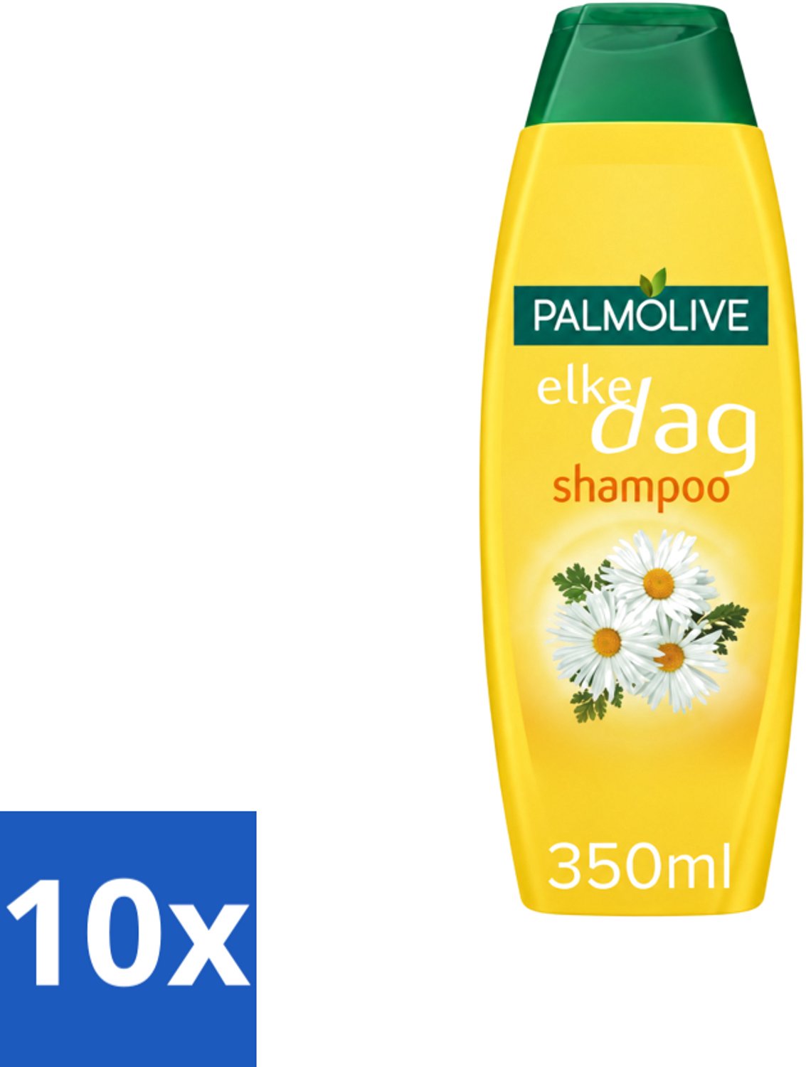 10 x Palmolive - Shampoo - Elke Dag - Kamille-Extract - Voor Normaal Haar - 350 ml - Voordeelverpakking - 10 stuks
