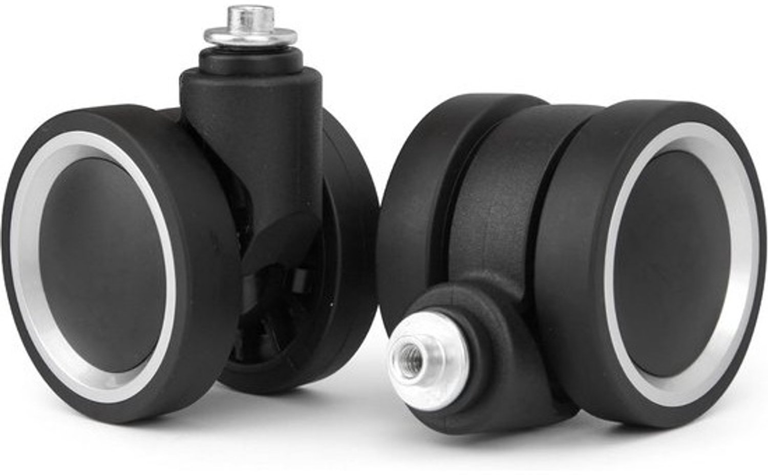 Set van 2 universele vervangende kofferwielen - 55 mm stuurwielen - Voor reparatie van bagage
