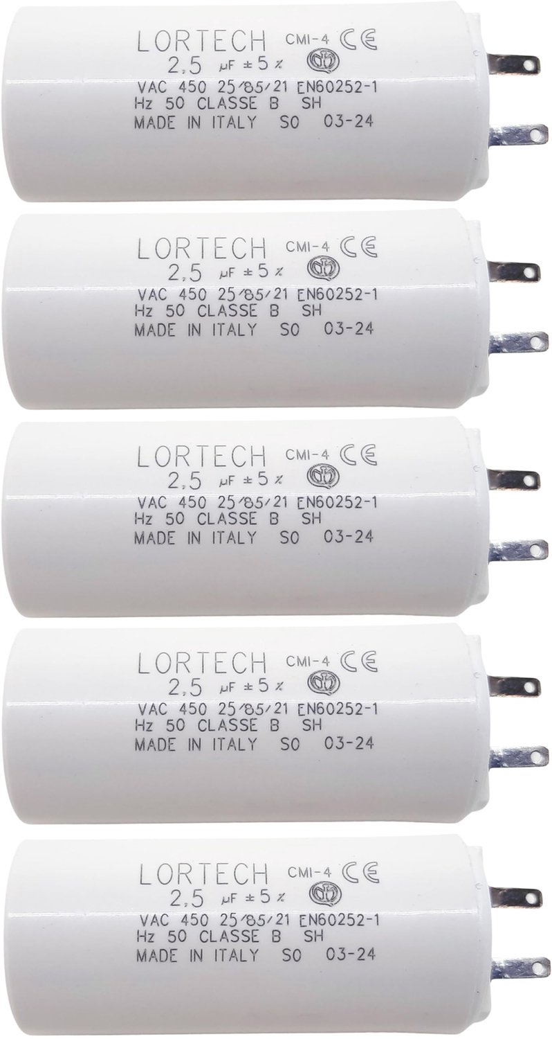 Capacitors voor Shutter Motoren 2.5 µF, Set van 5