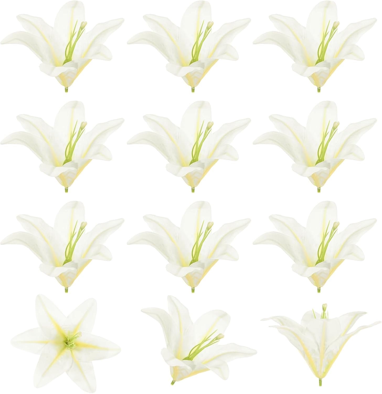 Kunstbloemen bulk, 140 mm nepchrysant bloemen zijden bloemen voor doe-het-zelf woondecoraties/bruidsboeketten/tuinkantoortafel centerpieces [melkwit]