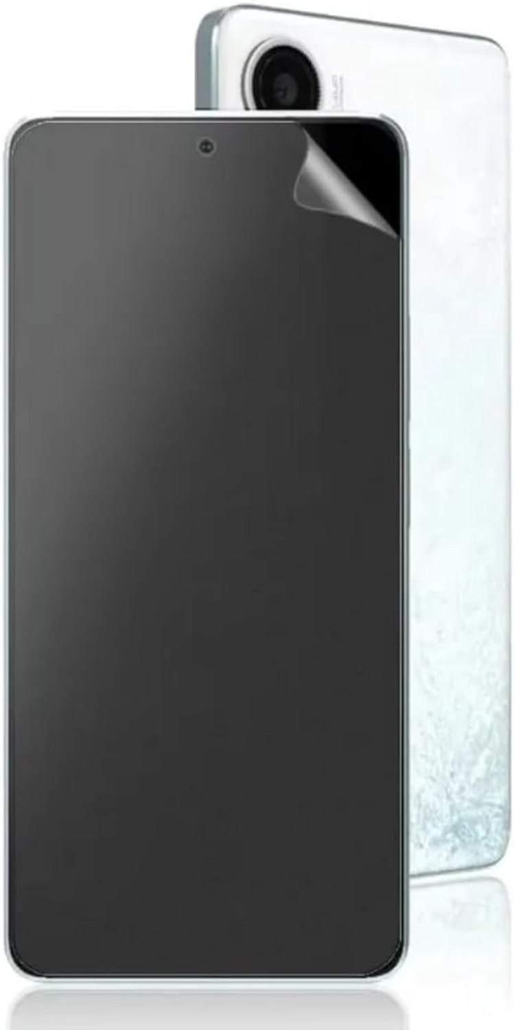 2 stuks Matte Hydrogel Film Screenprotector voor Xiaomi Redmi Note 13 5G/4G (6,67 inch), [Anti-schittering & Anti-Vingerafdruk] Flexibele TPU Beschermende Film [Geen Glas]