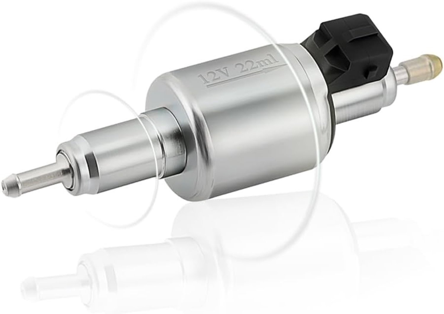 12V Dosing Pomp voor Auxiliary Heater, 20 ml Brandstofpomp voor Webasto en Eberspacher, Verwarmingsolie Pomp met Deksel voor Parkeerverwarming