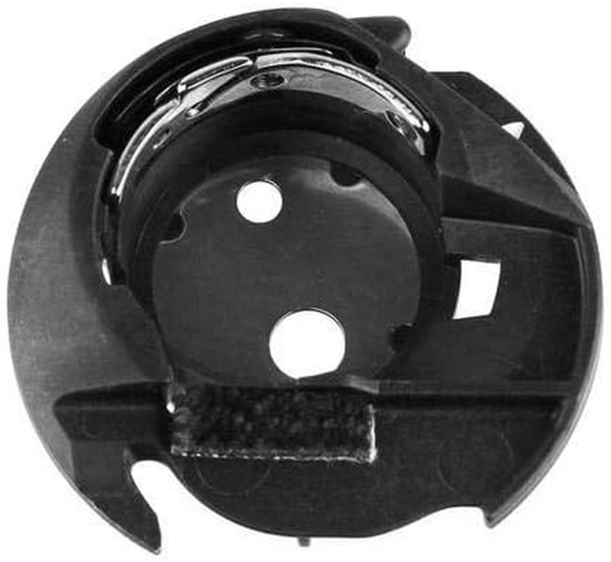 Spoelbox Naaimachine - Spoelhuis Naaimachineonderdeel - Naaien Organiseren - Universele Compatibiliteit - 14 x 8 x 1 cm - Wit Grijs