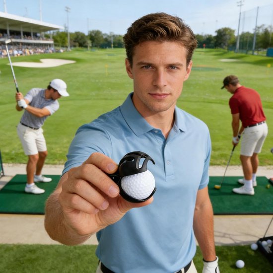 Golfbal Markering Tool - Golfbal Stempel Golfbal Liner - Golfen Nauwkeurig - Drie Lijn Uitlijning - 1 Set - Meerkleurig — afbeelding 4