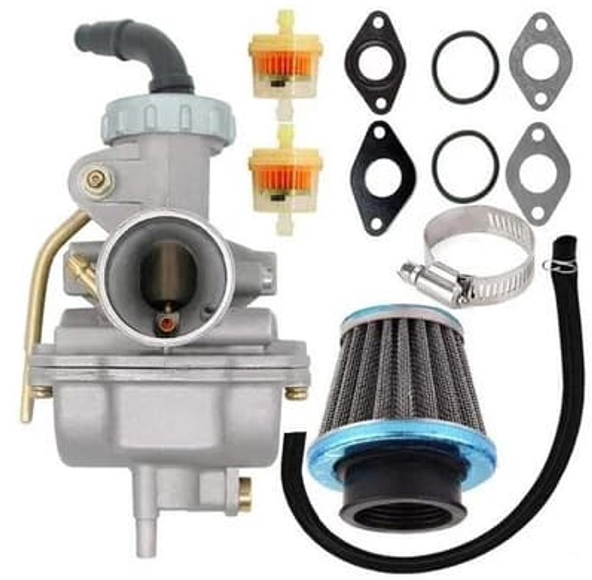 PZ16 carburateurset PZ20 voor Kazuma 50cc 70cc 90cc 110cc 125cc ATV-go-karts - Voertuigcompatibel