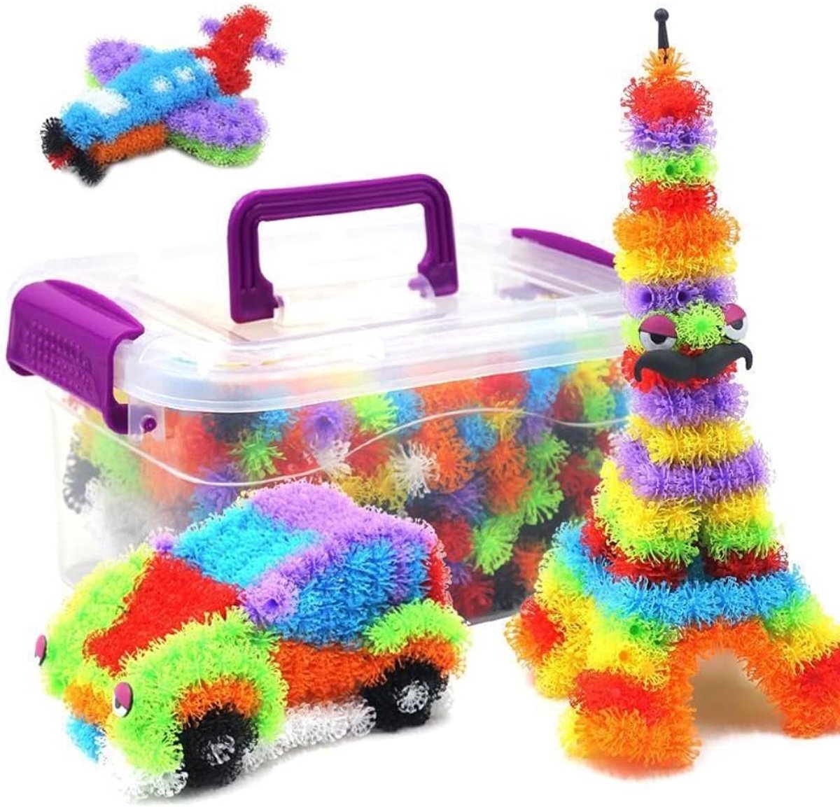 Educatief Speelgoed Sticky Ballen Speelgoed Creatieve DIY Doorn Ballen Bouwsteen Speelgoed voor Kinderen Meer dan 3 Jaar Oud