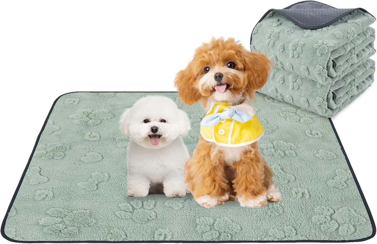 Absorberende Puppy Matten, Zachte Pee Mat voor Honden, Waterdichte Onderleggers voor Huisdieren en Cavia's