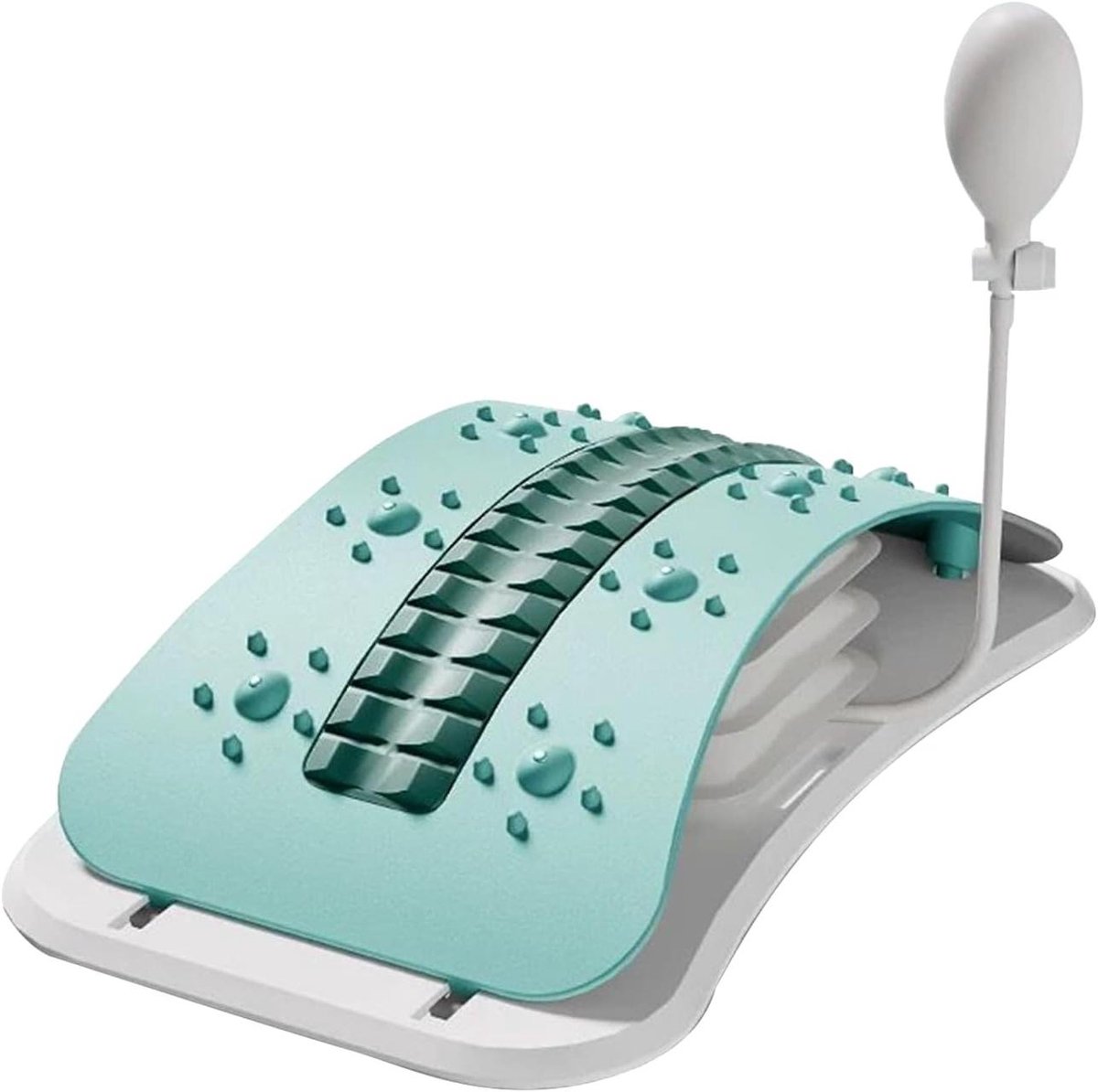 Rugstrekker - Rugondersteuning - Ontspanning - Adaptieve tractiecontrole - 41 cm - Zwart