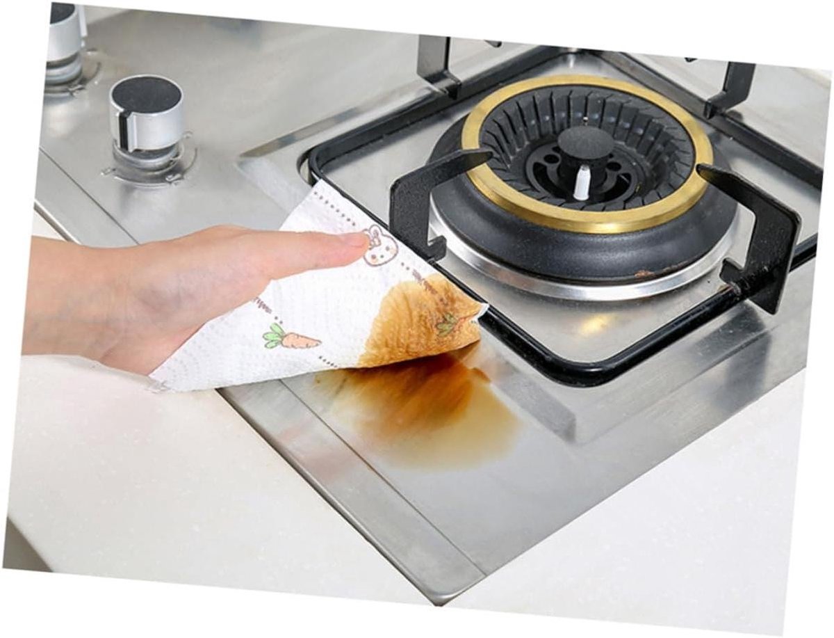 Keukenrol Servetten - Wegwerp Handdoeken - Huishoudelijk Gebruik - Super Absorberend - 2 Rollen - Niet gespecificeerd