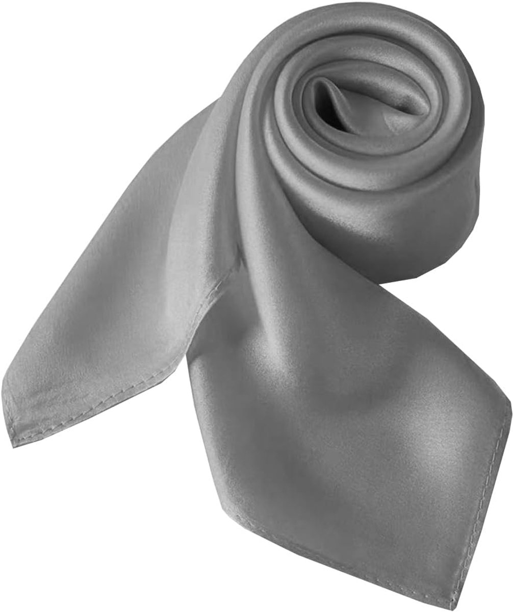 SnelShoppen - Zijden sjaal dames 100% zijde sjaal halsdoek hoofdband haarband bandana pols verpakking zakdoek voor feest, casual en dagelijks gebruik