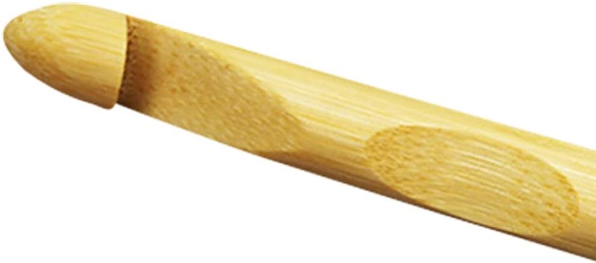 haaknaald 20 mm dikte bamboe breinaald haaknaalden om te haken 2,0 cm brede haaknaalden haken
