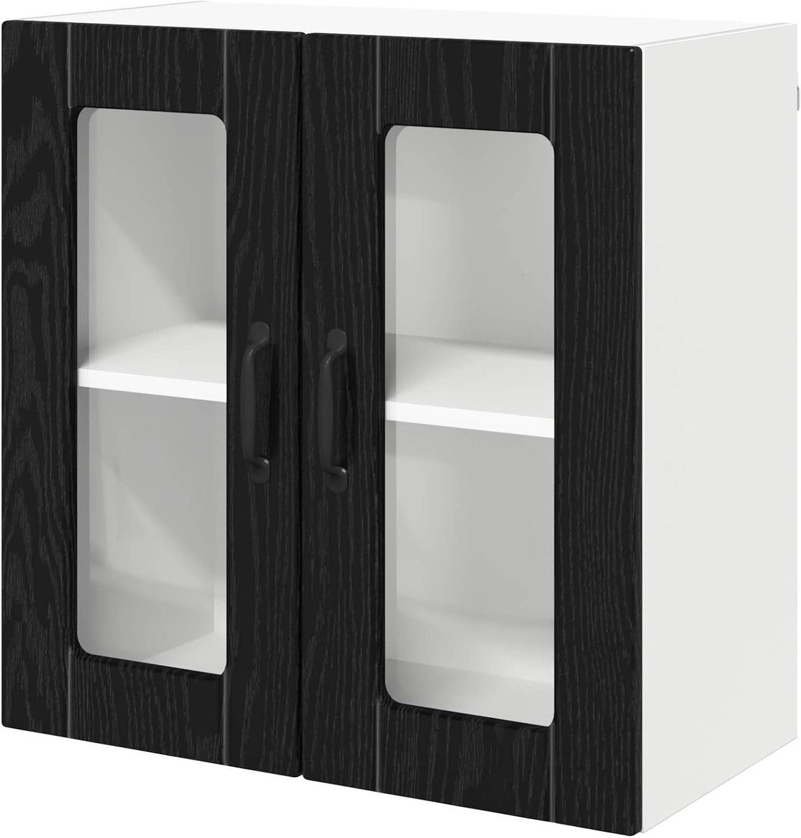 Keukenkast met opbergruimte - Wandkast bovenkast - Keuken organiseren - Schuifdeuren - 60 x 31 x 60 cm