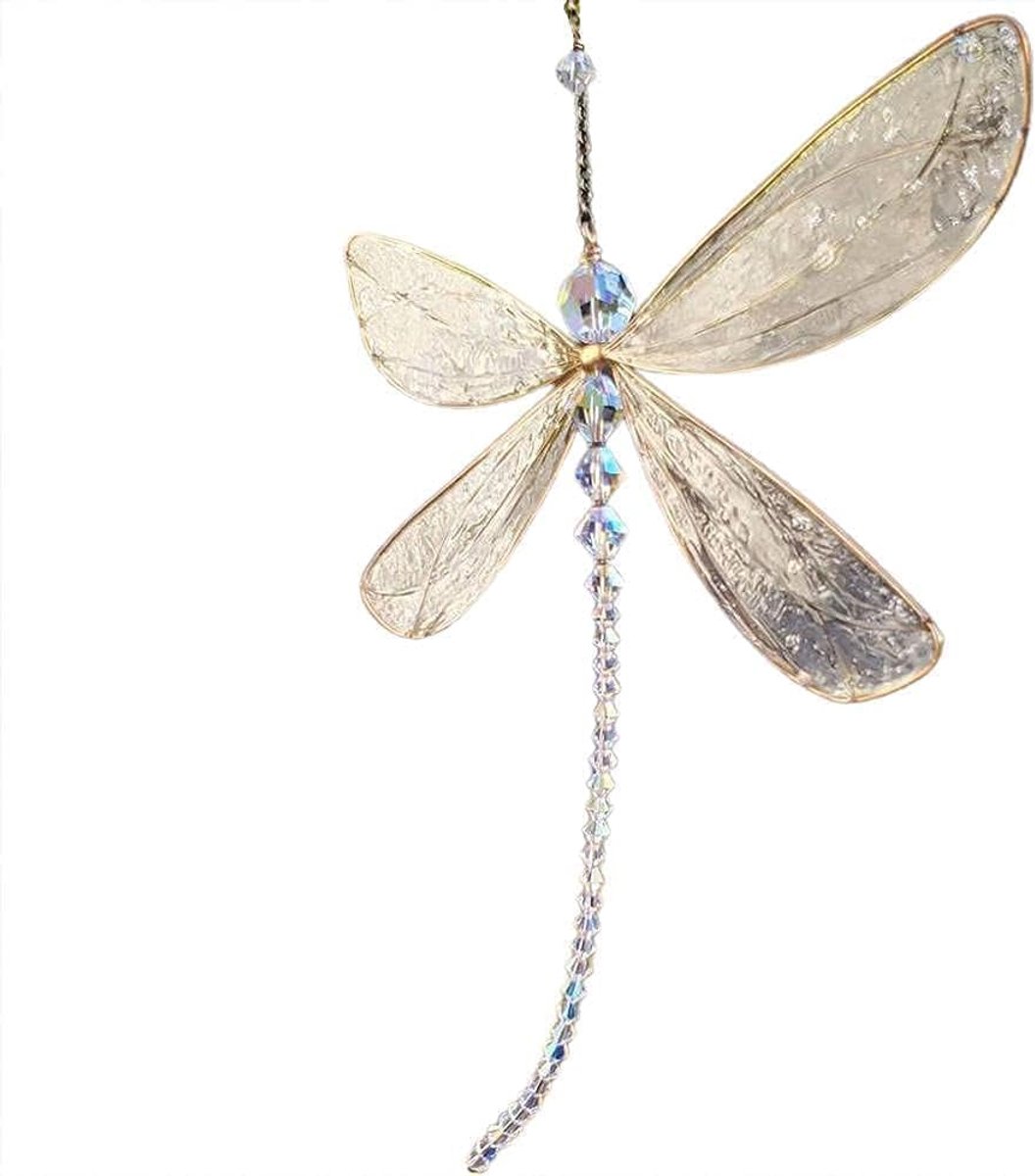 Libelle Zonnevanger, 15 x 15 cm, Hangende Decoratie voor Tuin, Auto en Bruiloft