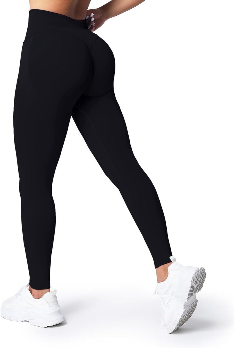 Leggings voor Dames - Middelhoge Taille, Buikcontrole, Scrunch Butt, Sport en Yogabroek