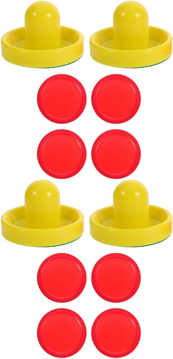 Air Hockey Accessoires Set - Tafelhockey Onderdelen - Familieplezier Binnenshuis - Betrouwbare Glijbeweging - 96 x 96 x 63 cm