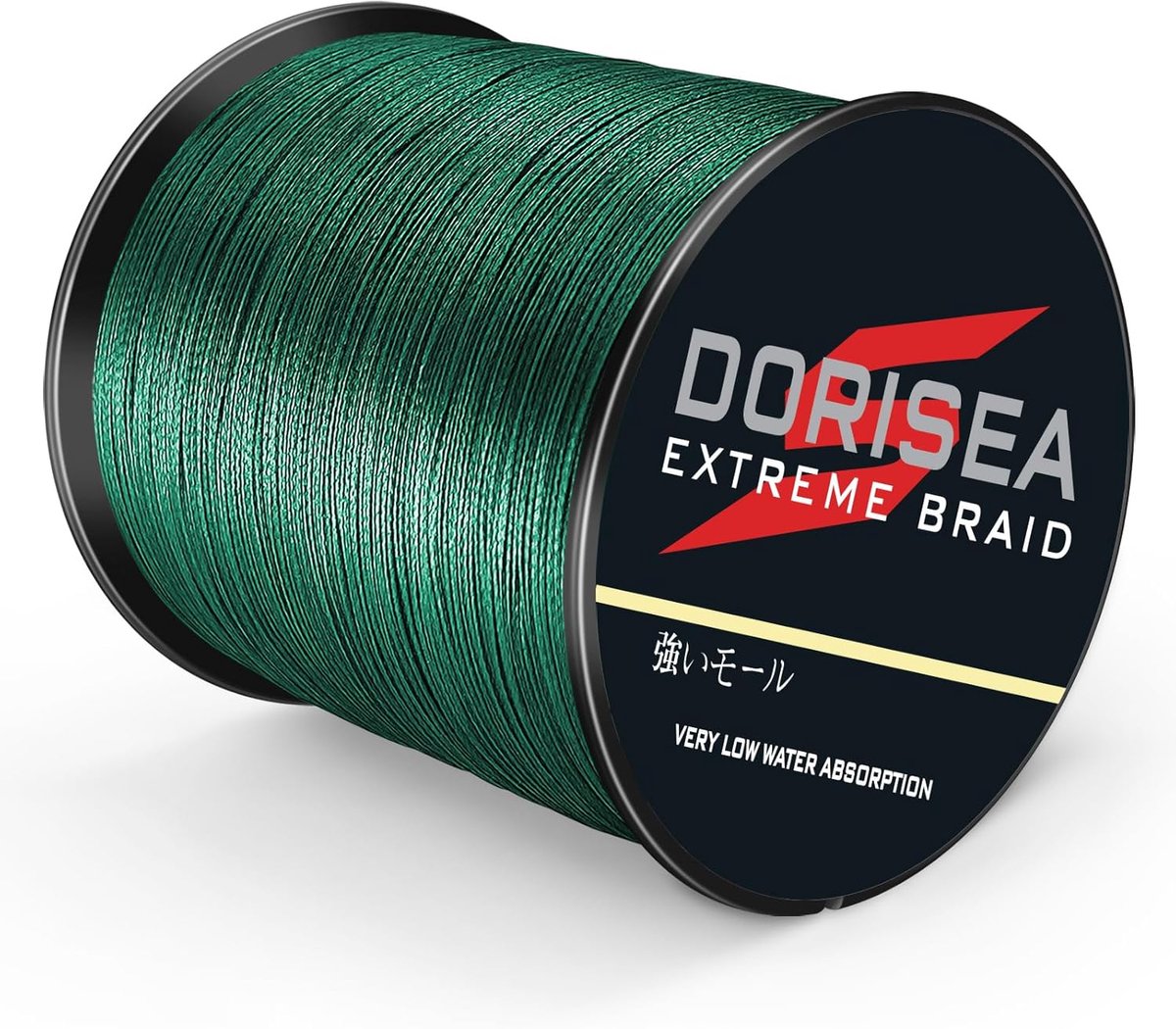 SnelShoppen - Extreme Braid 100% PE Gevlochten Visserslijn 300 m, 2.7-136 kg Test, Moss Green, 13.6 kg/0.25 mm voor Zoet- en Zoutwater Visserij