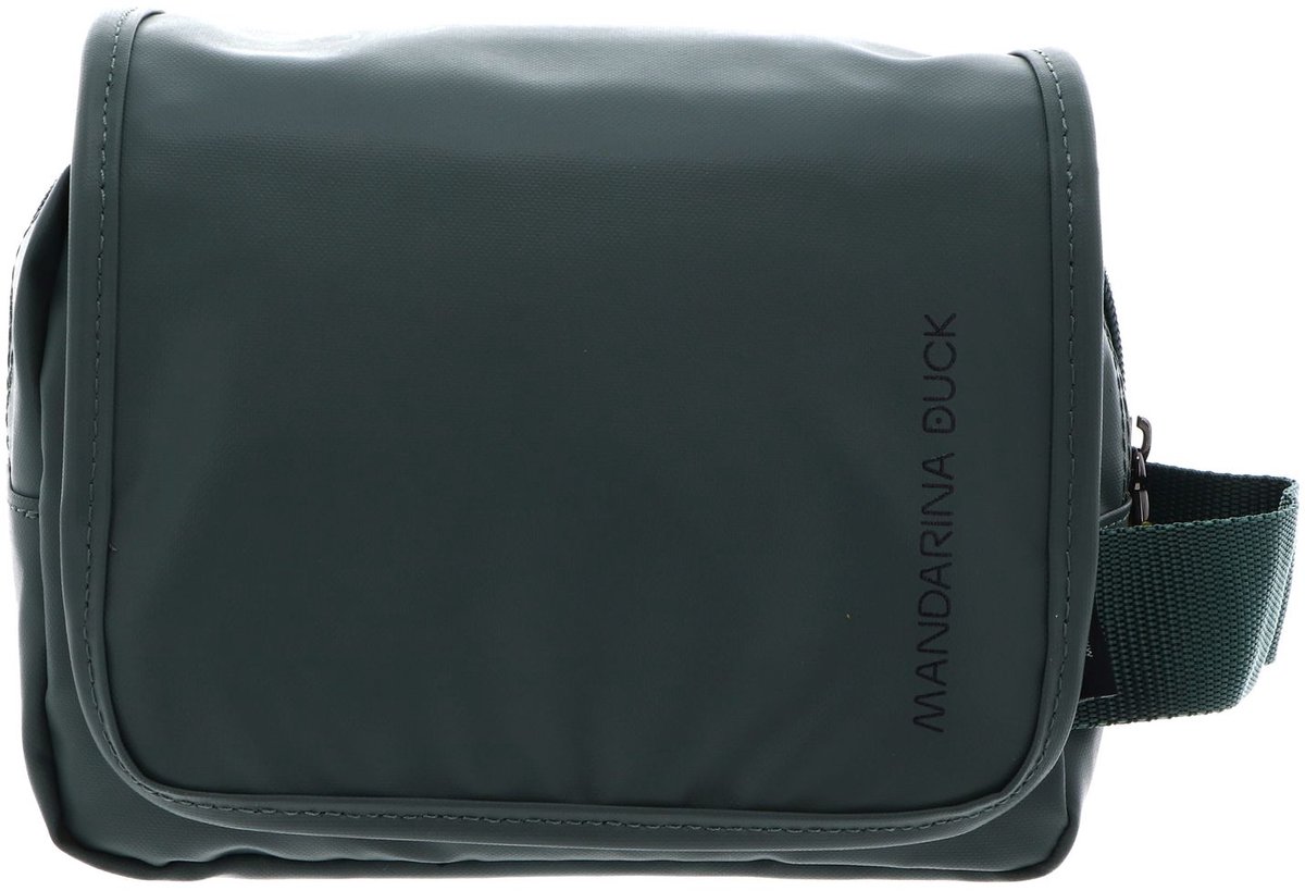 MANDARINA DUCK toilettas Eco Coated Necessaire Deep Green donkergroen