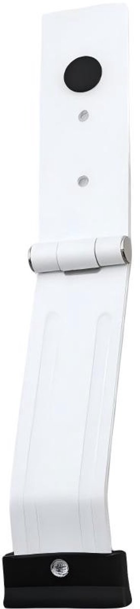 Magnetische deurstop – Zelfklevend – Geschikt voor binnen en buiten – Magnetisch ontwerp – Zelfklevende montage – Rubberen dop – Geschikt voor standaard- en vouwdeuren – Wit