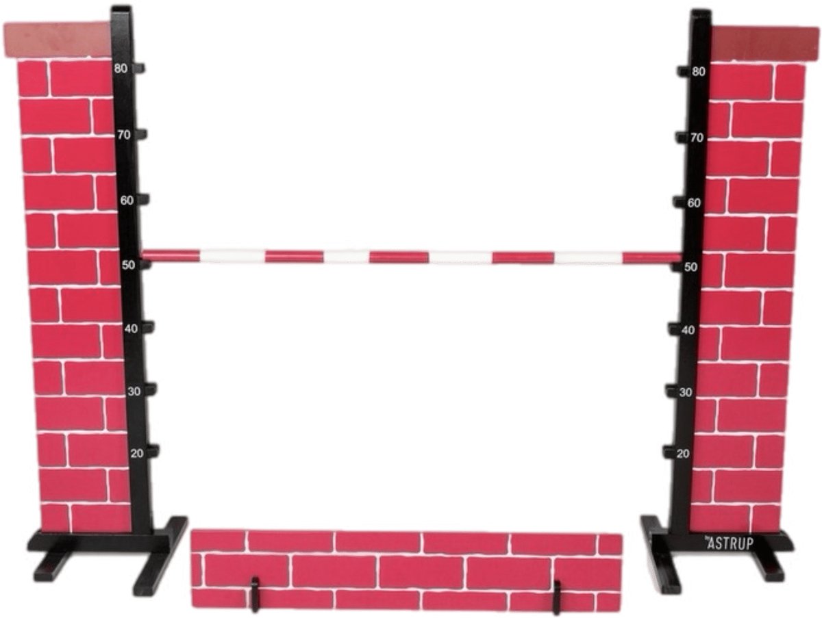 byASTRUP® Stenen hindernis voor stokpaard
