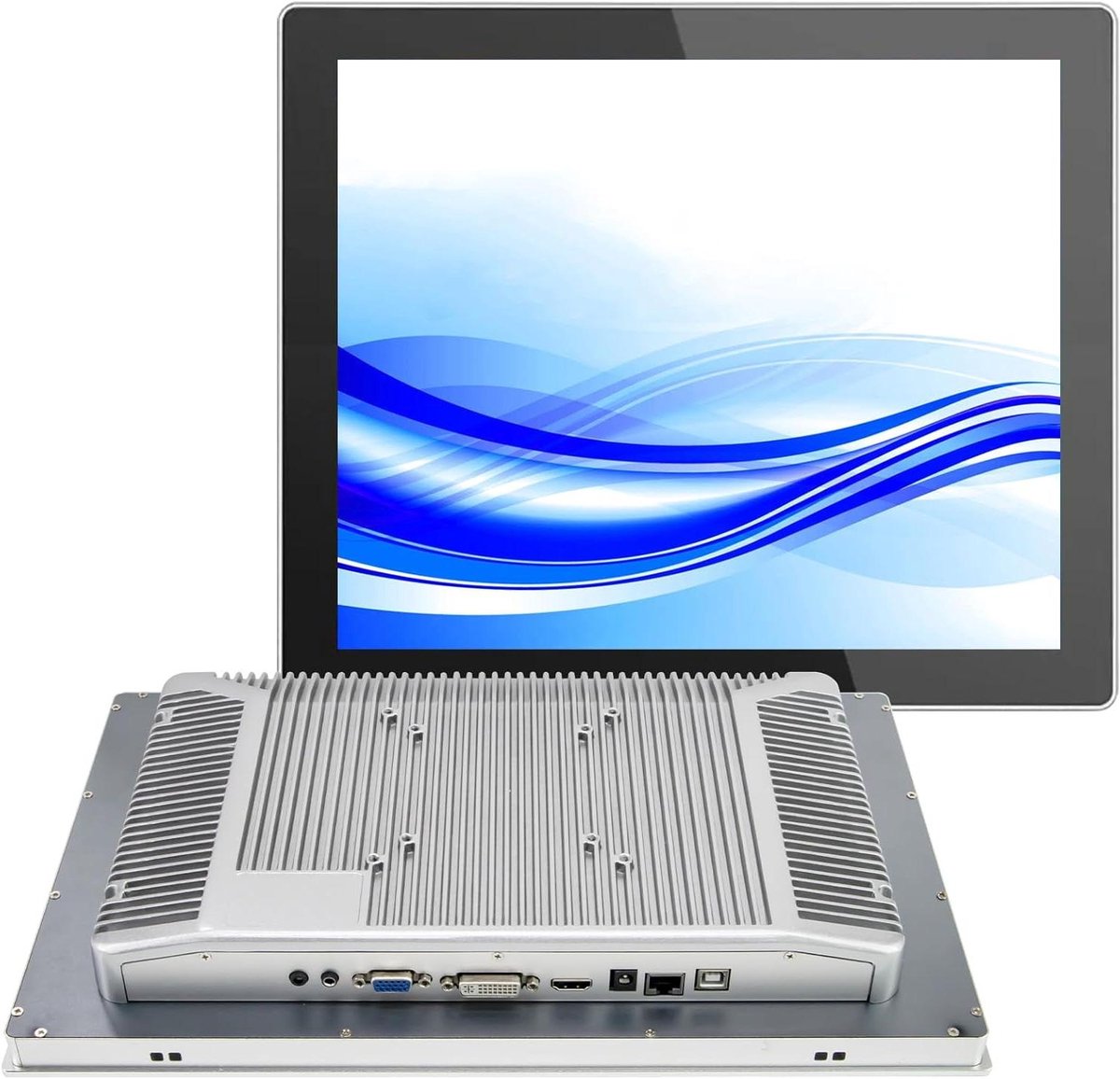 Open frame monitor - Industriële touch - Interactieve displays - Robuuste metalen behuizing - 121 inch - Zilverkleurig