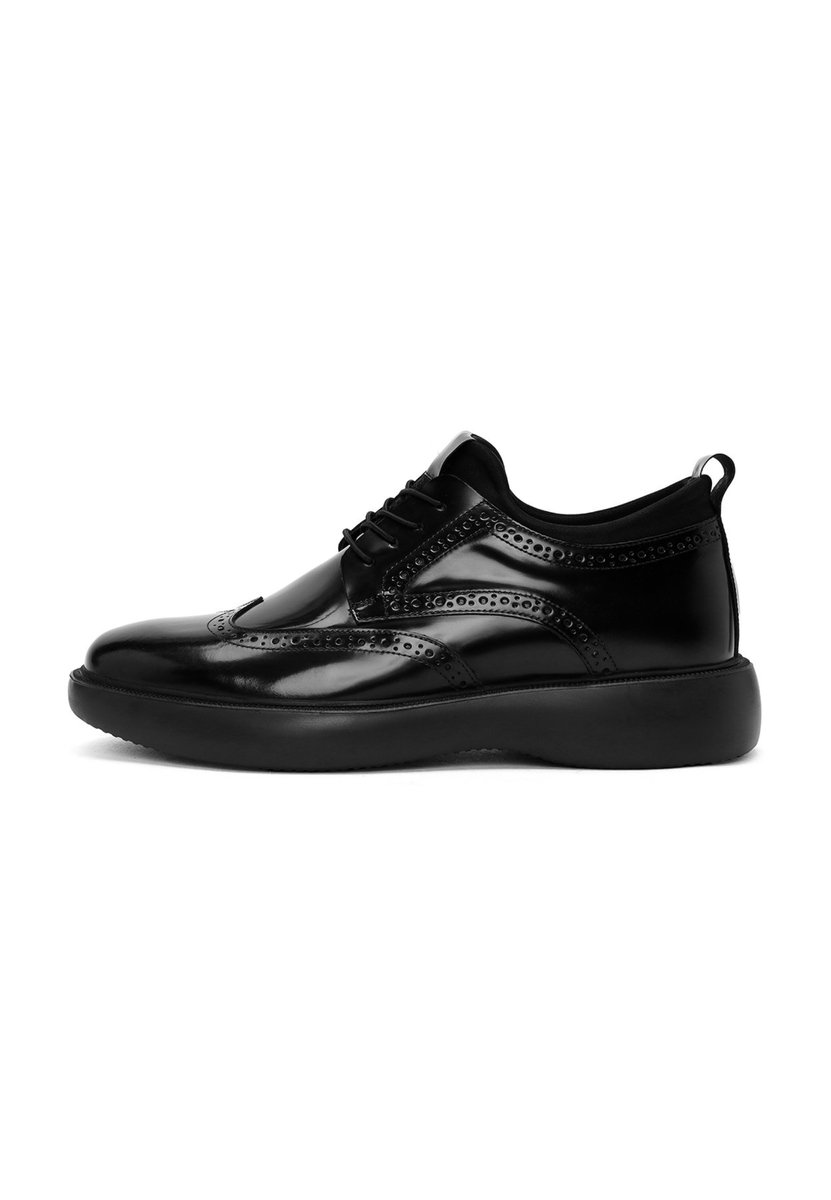 DERIMOD Casual Lace-ups Leather Casual Lace-up Shoes