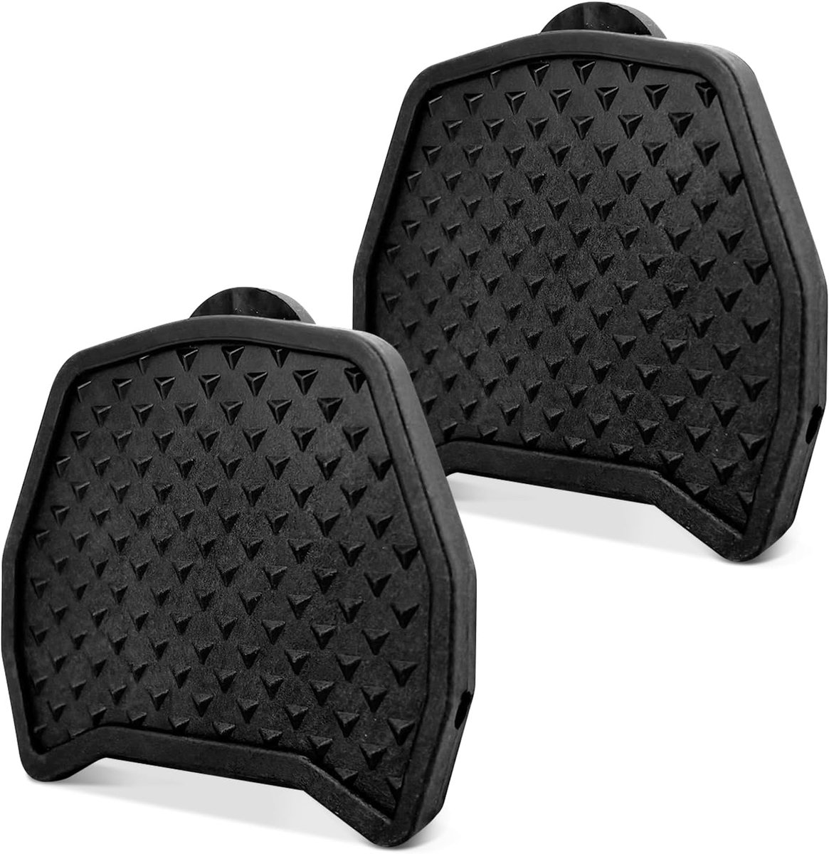 SnelShoppen - Set van 2 SPD-SL Pedalen, Fietsplaat Adapter voor Wegfiets, Polypropyleen, Geschikt voor Tiagra, 105, Dura-Ace, R8000
