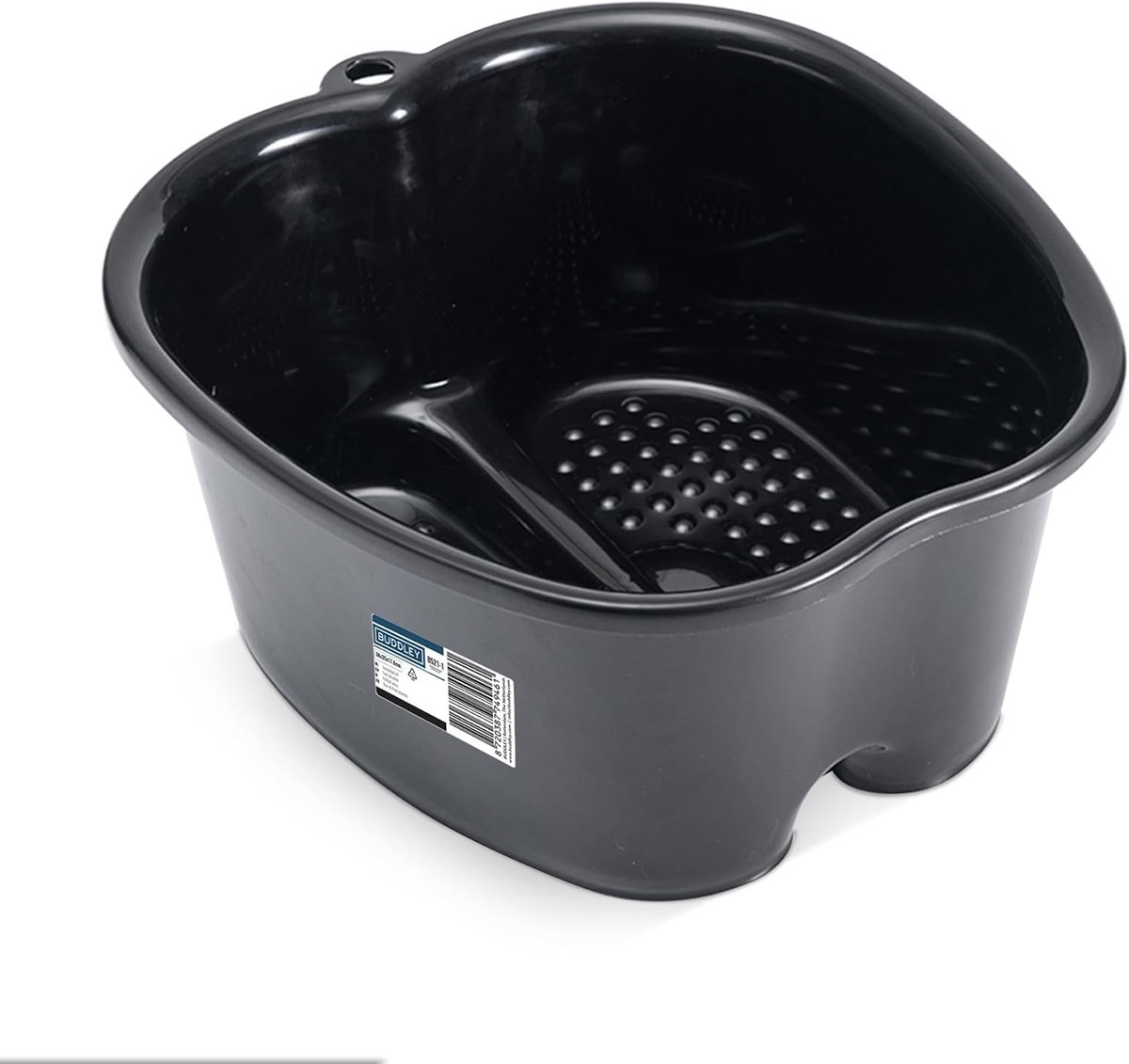 SnelShoppen - BUDDLEY Voetbad - Plastic Voetbad voor Massages, Pedicure en Ontspanning - Perfect voor Thuis - Ruime Capaciteit, Ergonomisch, Veilig en