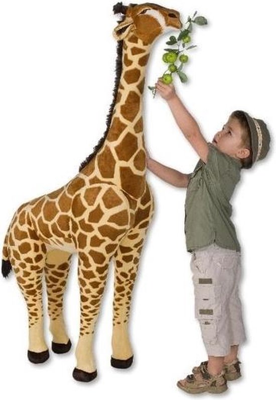 Grote bruine giraffe knuffel 150 cm | bol.com