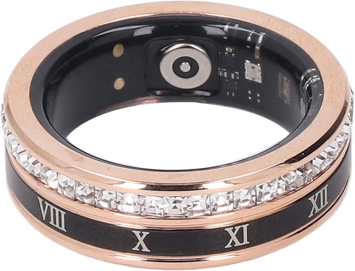 SnelShoppen - Smart Ring Fitness Tracker - Waterproof Pedometer Ring voor Android & iOS - IP68 Waterdicht, Stappenteller, Calorieën, Activiteiten Moni