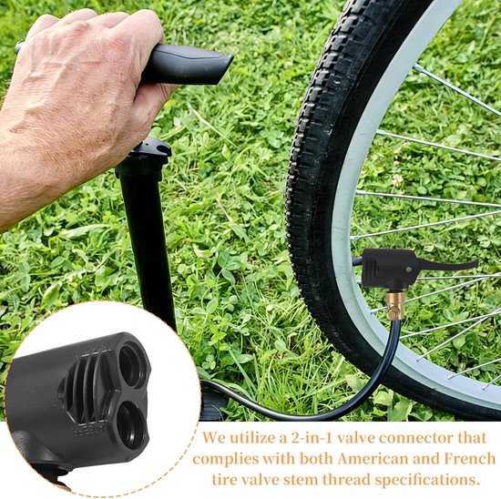 Thijox - 2 Stuks Adapter Frans Ventiel Messing Presta naar Schrader Autoventiel Hevelaansluiting voor Compressor, Sclaverandventiel Fietsventiel Adapt — afbeelding 5