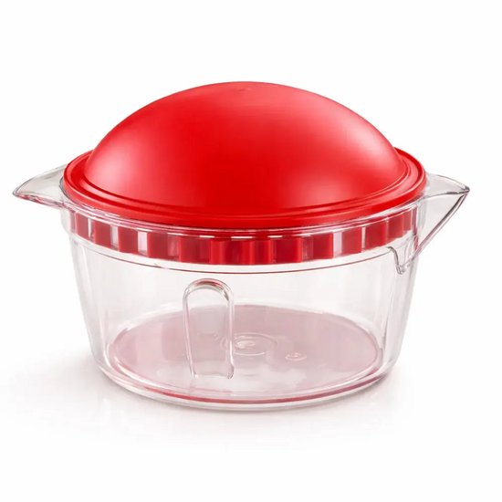 Granaatappel Ontpitter met Citruspers – Handmatige Sinaasappelpers en Citroenpers – Opvangkan met Schenktuit – 700 ml – Rood van modemix — afbeelding 5
