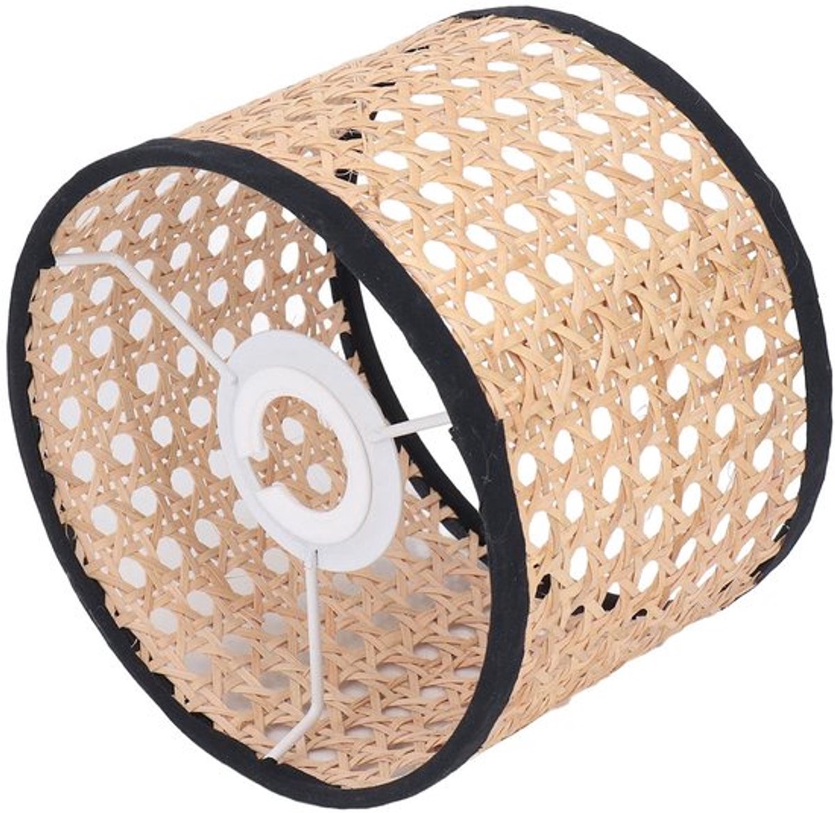 Geweven Rieten Lampenkap, Hexagonale Polygonale Vorm, Delicate Verpakking, Gewichtloos, Uitstekende Lichtdoorlatendheid, Rieten Lampenkap Voor Kroonluchters