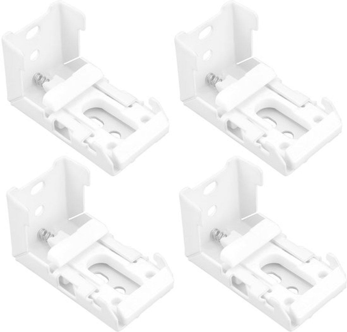 Montagebeugels voor Vouwgordijnen - Duurzame Constructie - 45x28x25 mm