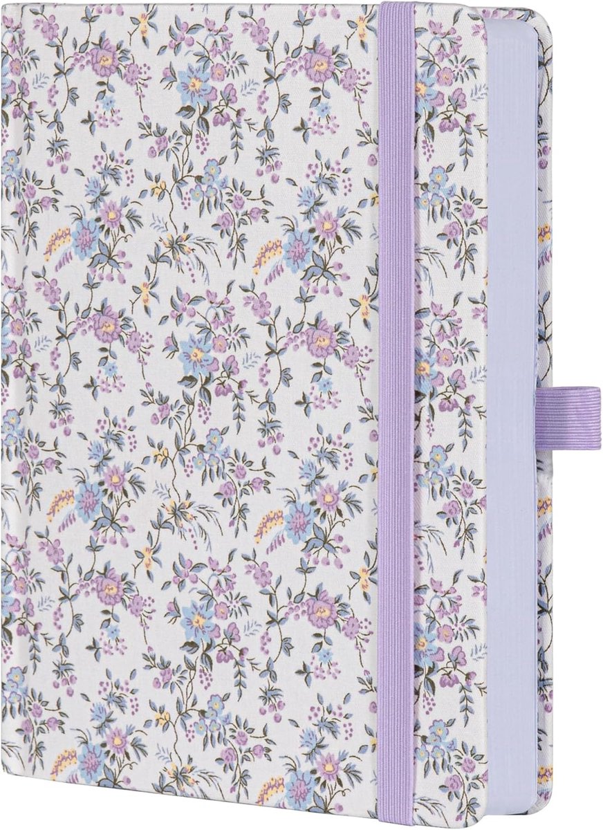 SnelShoppen - Lined Journal Notebook voor Vrouwen, A5 Dotted Grid Notitieboek met 190 Genummerde Pagina's, Dikke Papier, Reizen, Werk, Thuis, School,
