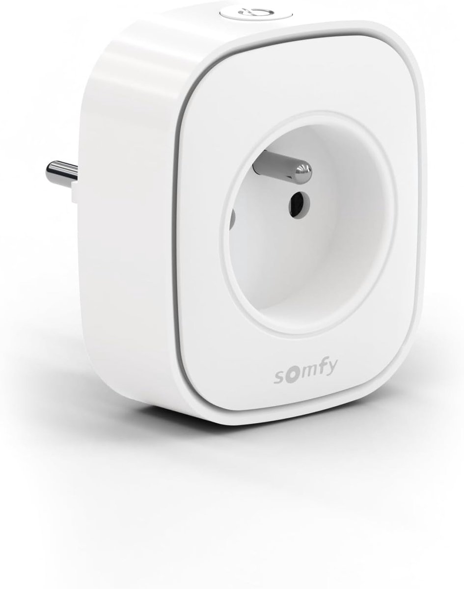 SnelShoppen - Zigbee Socket | Slimme Stekker voor Lampen en Apparaten | Verbeterde Draadloze Bereik | Compatibel met TaHoma Switch | Binnengebruik | V
