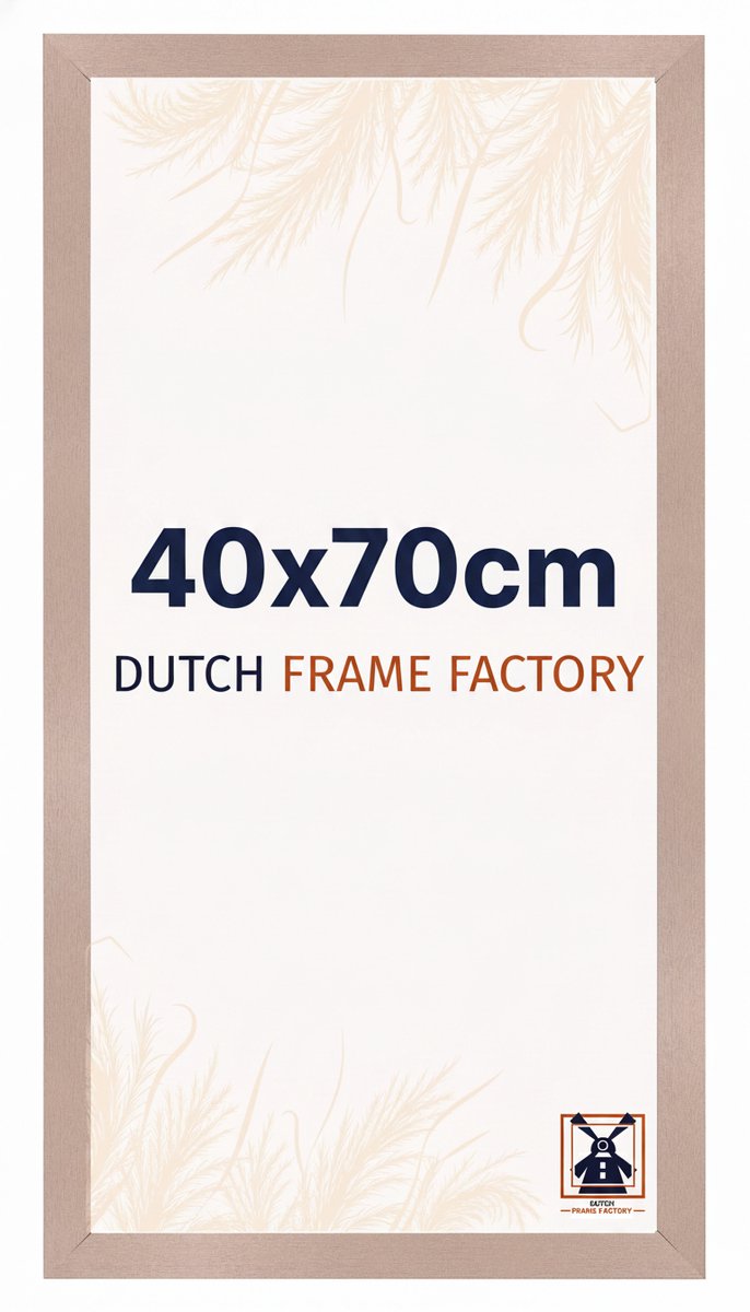 Fotolijst 40x70 cm - MDF - Oudroze - Benno