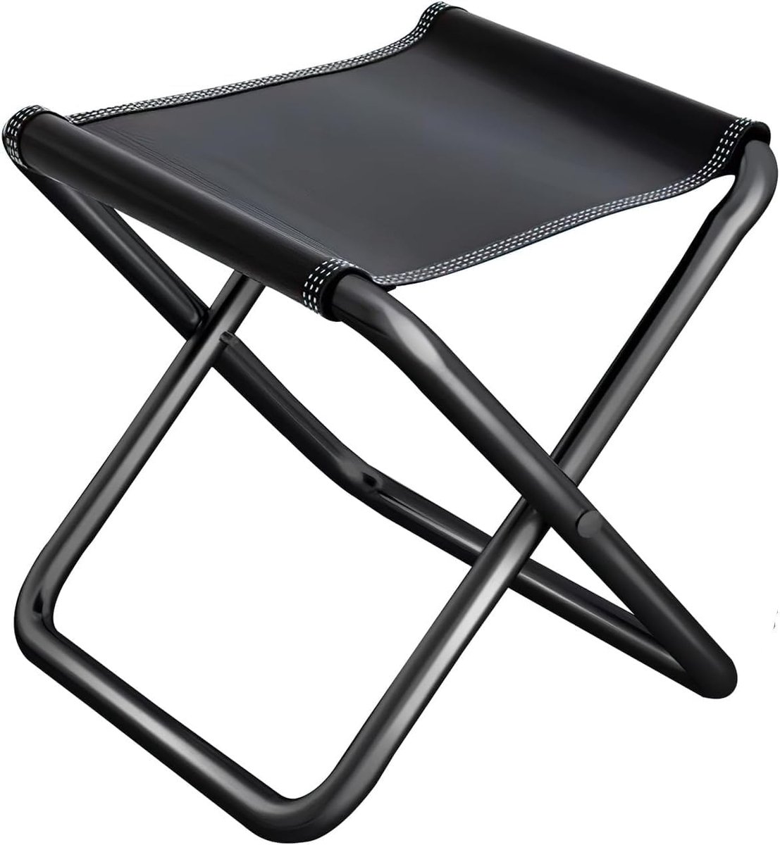 SnelShoppen - Draagbare Klapkruk - Lichtgewicht Opvouwbare Campingkruk met Opbergtas - Mini Zitkruk voor Outdoor, Wandelen, Vissen, Tuin, Strand, Barb