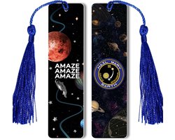 Thijox - Marque-page double face Project Hail Mary Merch - Marque-page en métal pour Rocky Amaze - Accessoire parfait pour les fans, femmes et hommes