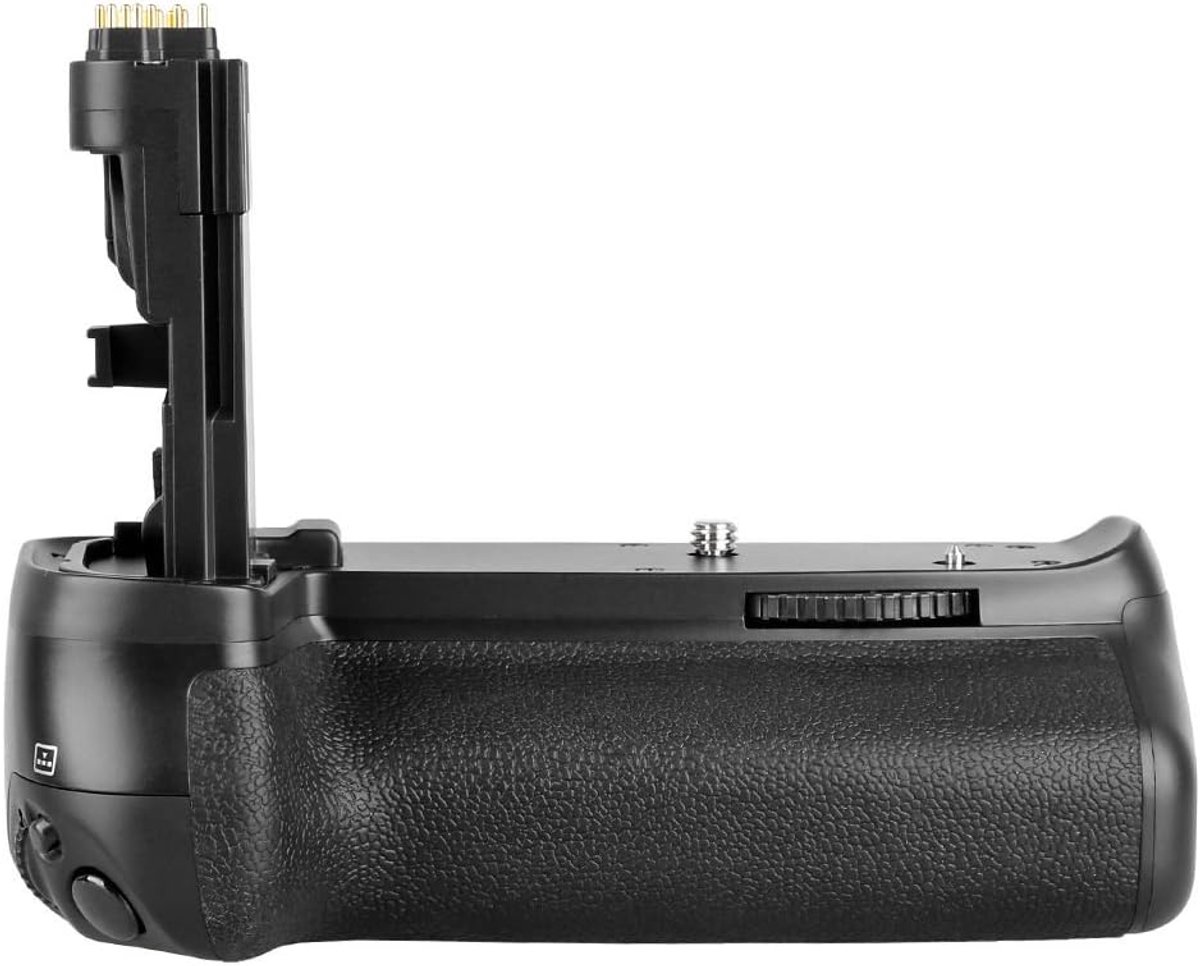 SnelShoppen - Batterijgreep voor Canon EOS 70D 80D 90D - BG-E14 Accugreep - Ideaal voor Staande Foto's - Camera Accessoires - Professionele Kwaliteit