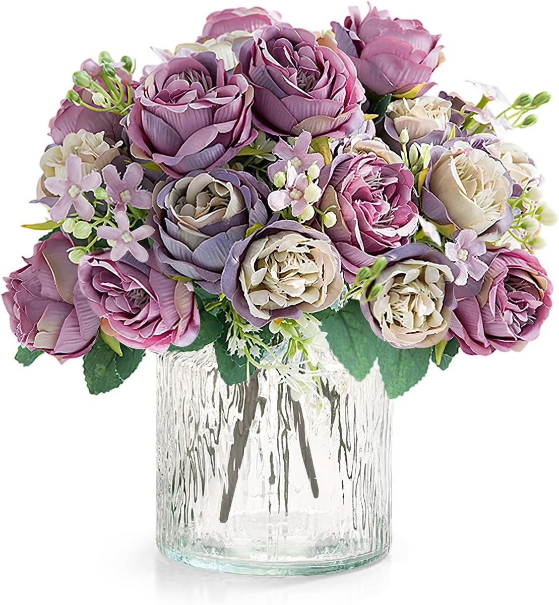 Kunst pioenrozen - Zijden bloemen - Huis decoratie - Realistisch uiterlijk - 4 trossen - R
