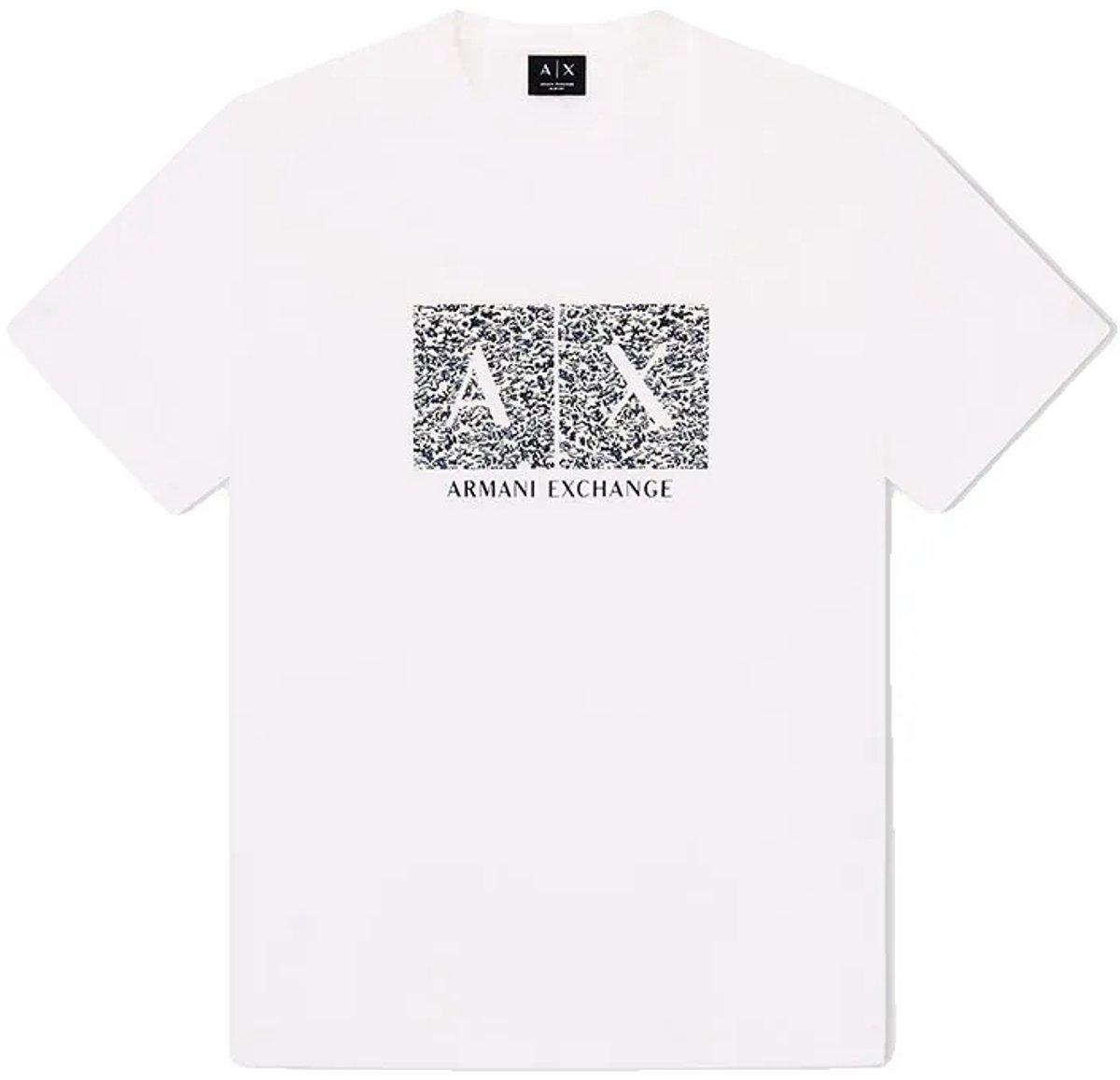 Armani Exchange Xm003100_af10356 T-shirt Met Korte Mouwen Wit M Man