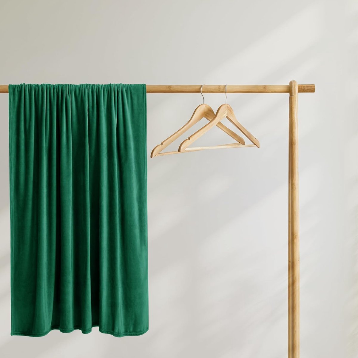 SnelShoppen - Fleece Dekentje 70x150cm voor Eenpersoonsbed Warm en Gezellig Dikke Zachte Velours Dekbed voor Bank Stoel Alle Seizoenen Mic Bottle Groe