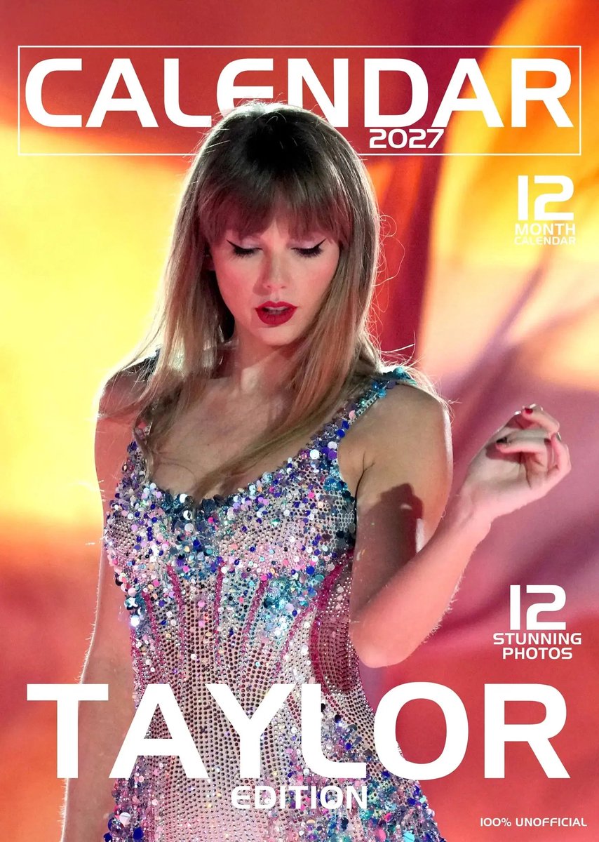 Taylor Swift A3 Kalender 2027