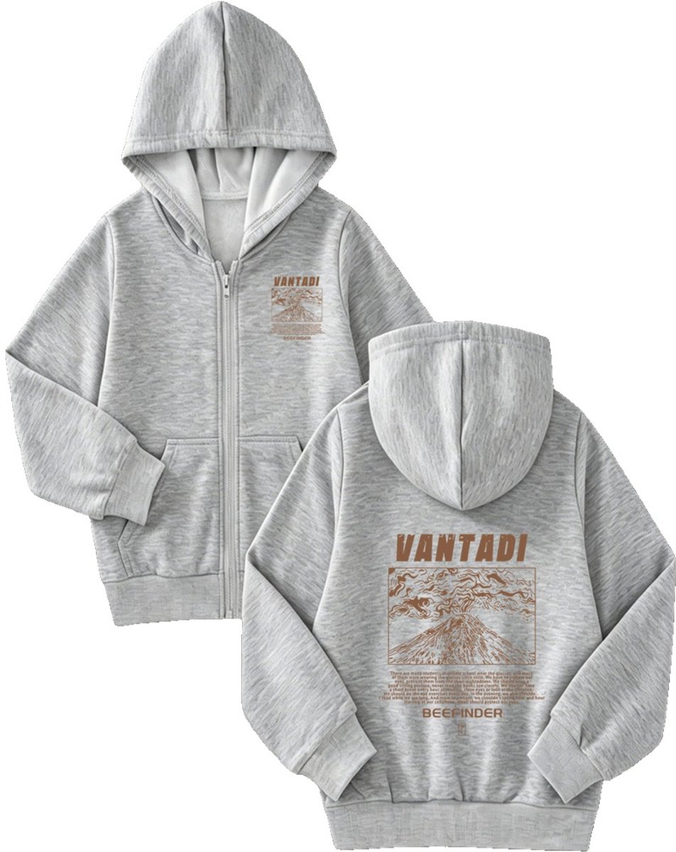 Currero Vest Jongens Met Rits Sweater Jongen Cardigan Gebreid Sweaters Hoodie Warme Trui Lange Mouw Lichtgrijs 14 Jaar