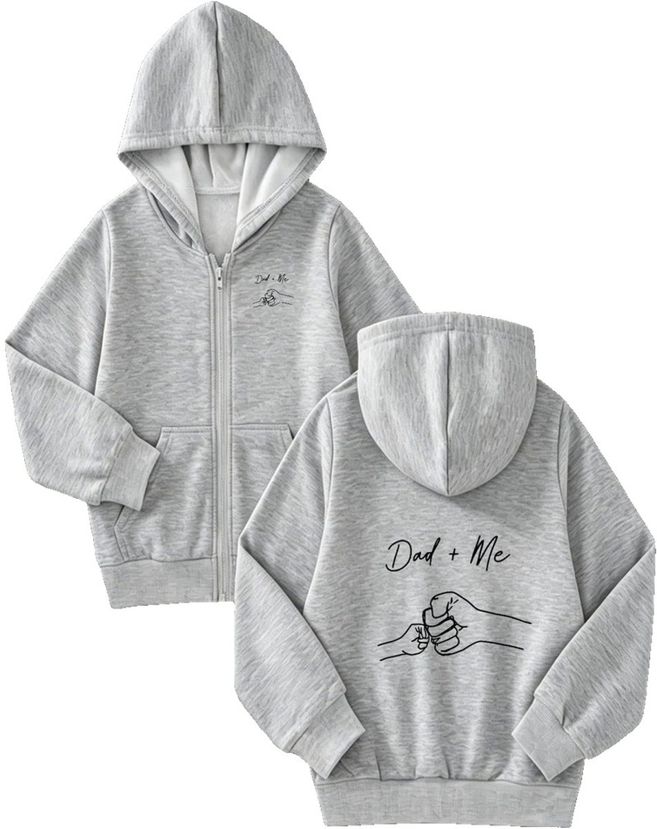 Currero Vest Meisjes Met Rits Sweater Meisje Cardigan Gebreid Sweaters Hoodie Warme Trui Lange Mouw Lichtgrijs 14 Jaar