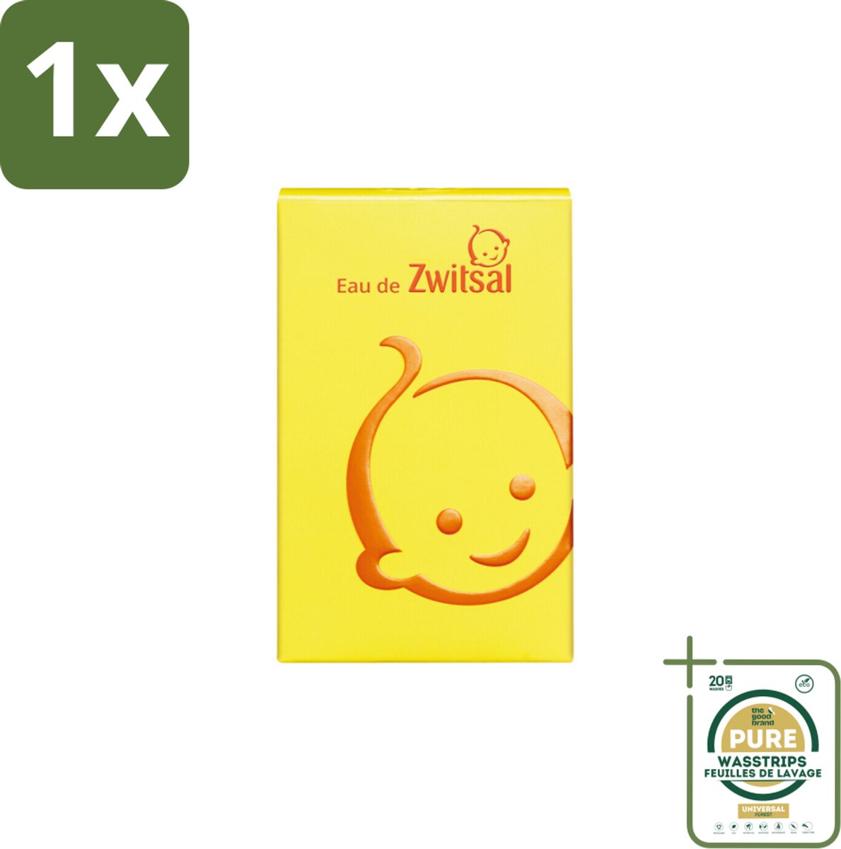 1 x Zwitsal - Eau de Toilette - Eau de Zwitsal - Vertrouwde Geur - 95 ml- Zwitsal Eau De Toilette - Vertrouwde Geur - Parfum Verstuiver - Eau De Toilette 95 Ml - Geur Voor Jong En Oud