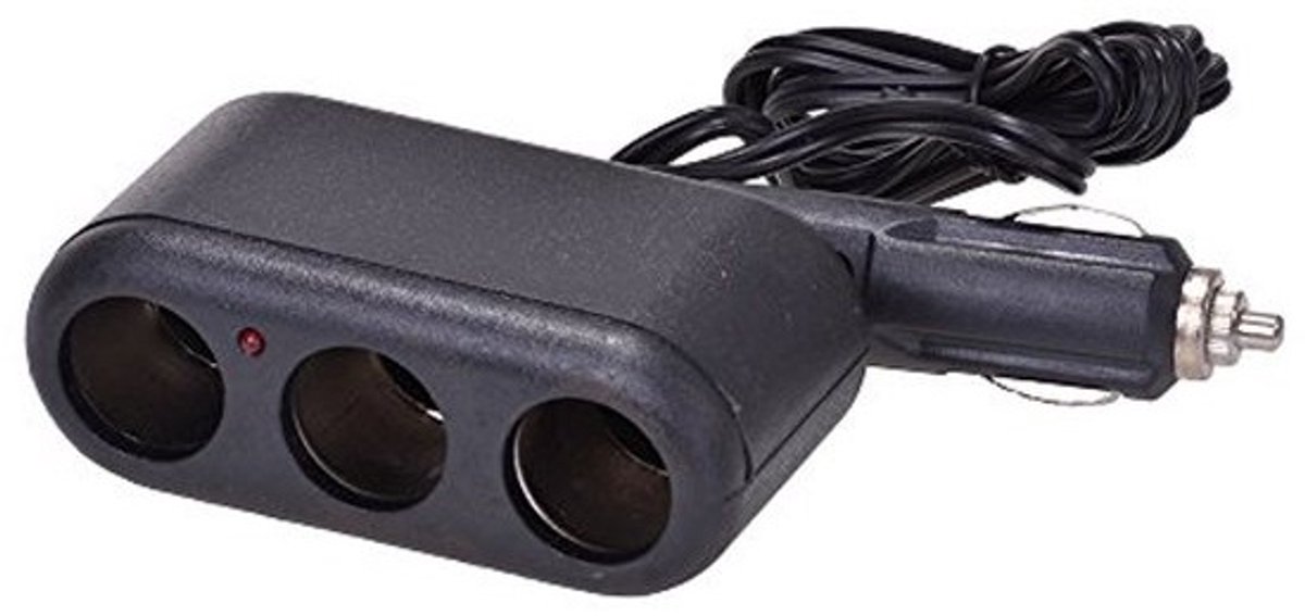 3-voudig stopcontact 12V - Compact en multifunctioneel