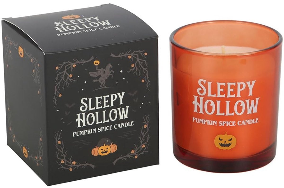 Elzusha - Geurkaars 'Sleepy Hollow' Pompoenkruid
