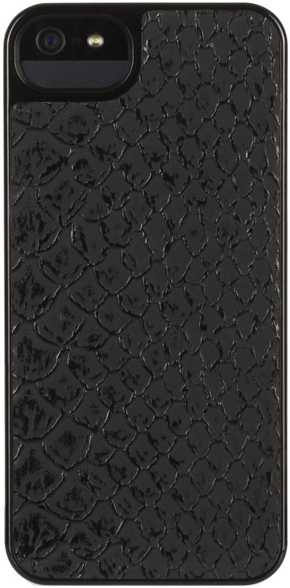 Elzusha - Back Case voor Apple iPhone 5/5S/5SE - Zwart