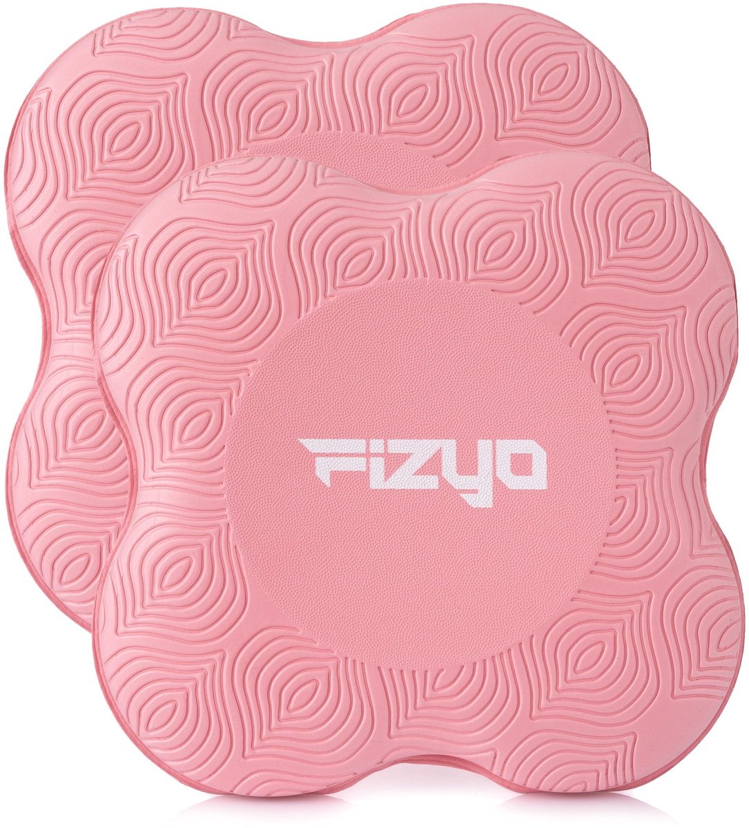 Elzusha - Kniebeschermers voor Yoga - Antislip, 2 stuks, Roze